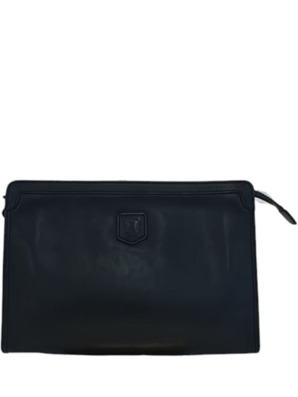 500157CR C1 Celine Clutch Bag Black Leather